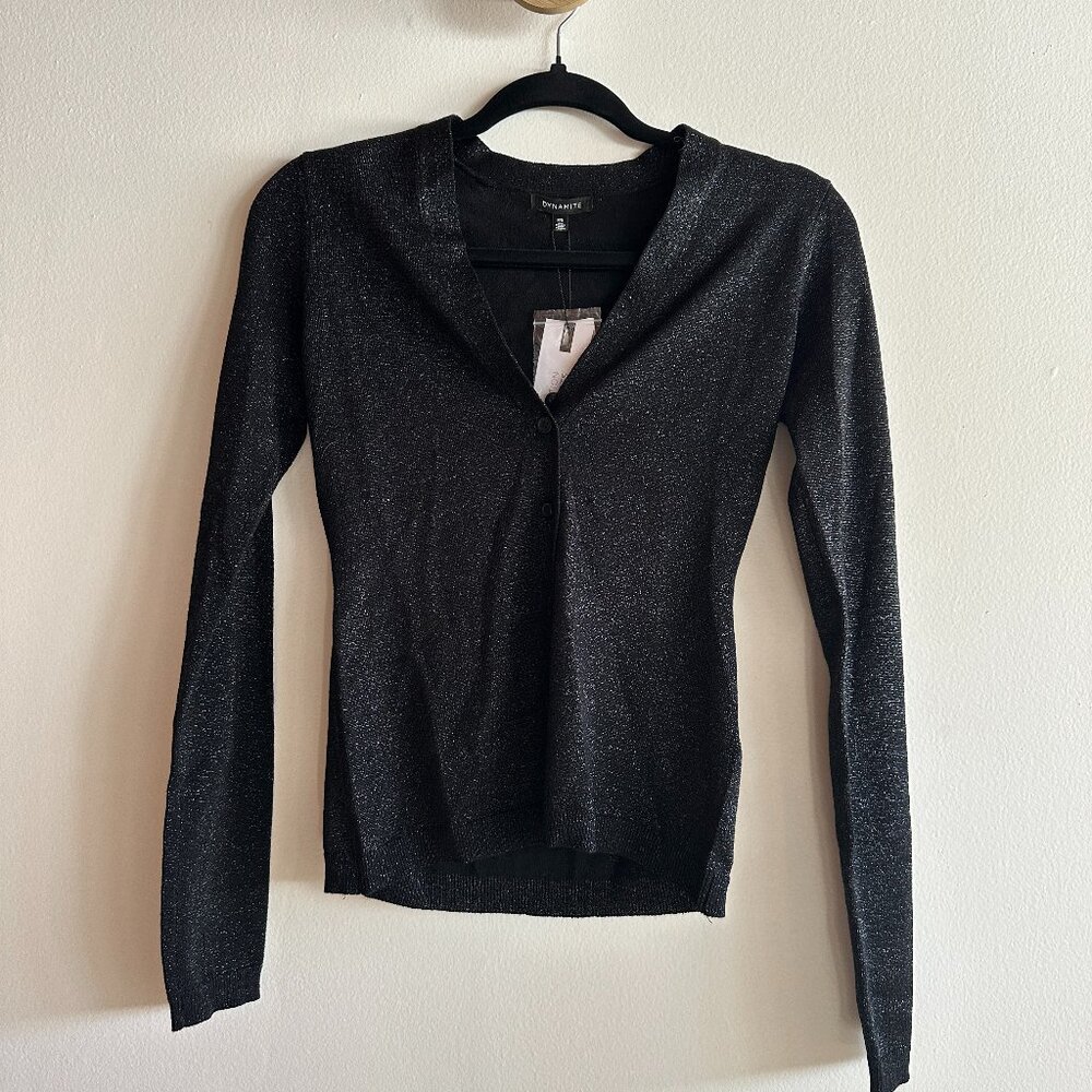 Dynamite glitter top